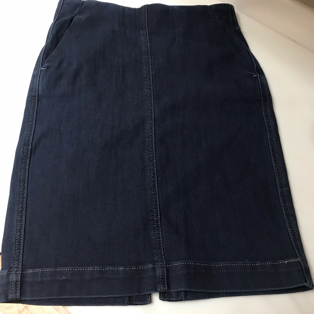 LOFT denim skirt